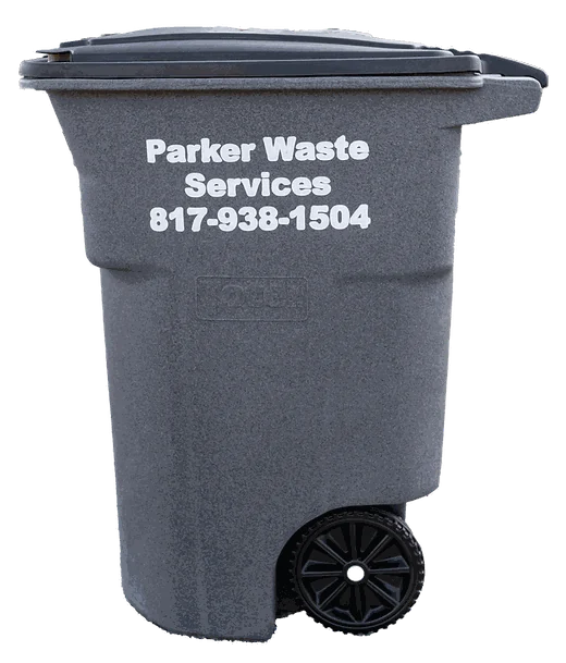 Parker Waste Services weekly service cart