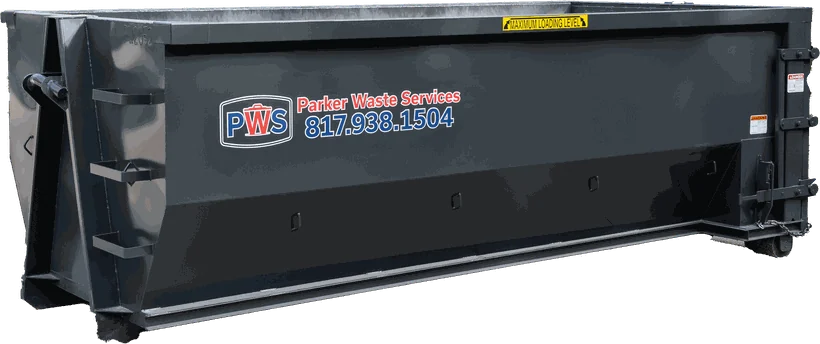 Parker Waste Services roll-off container